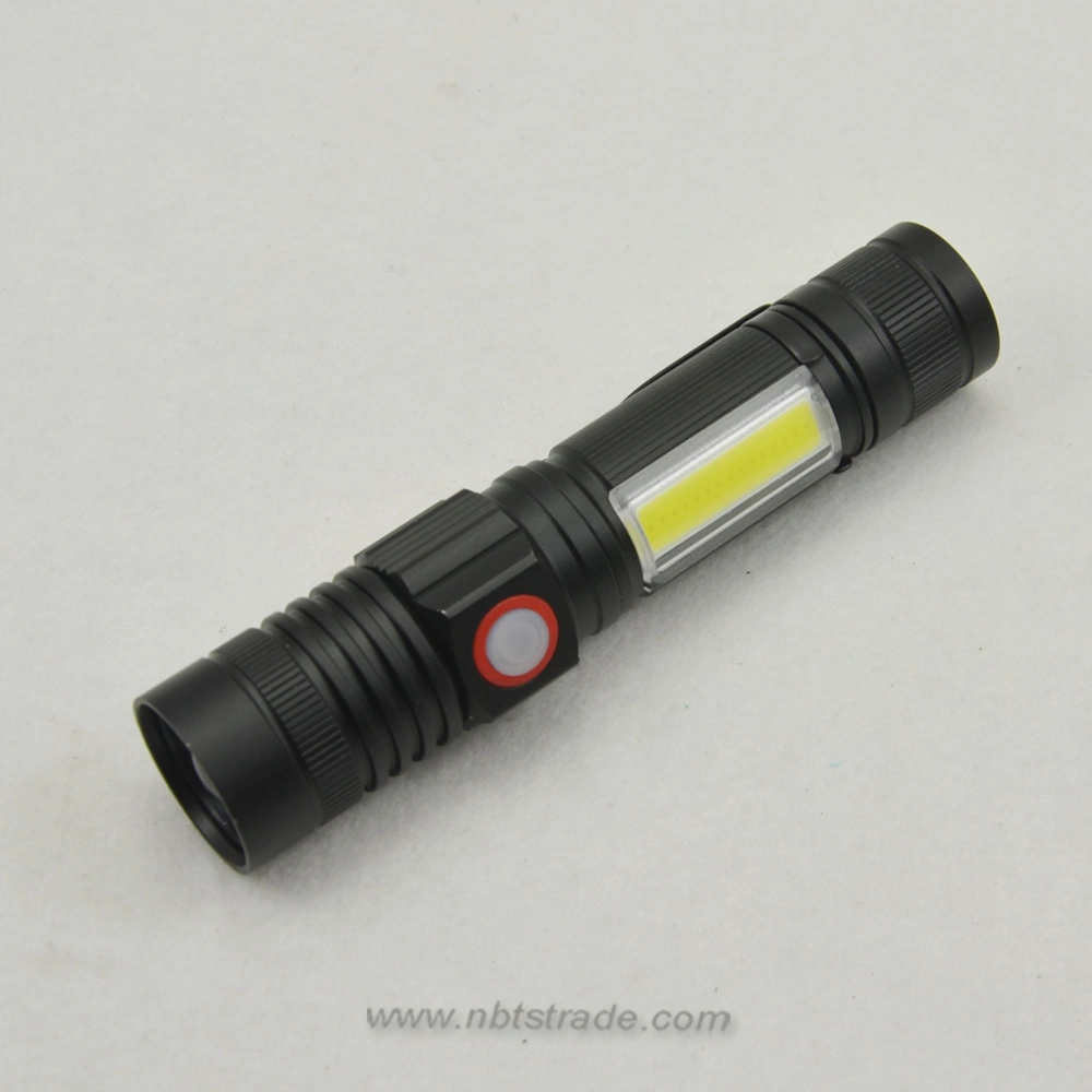 Multi Function Aluminium Casing Strong LED Flashlight