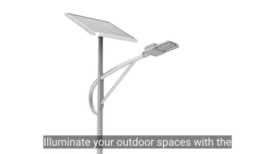 Motion Sensor Lithium Battery Solar Panel Integrated Waterproof Outdoor LED Solar Street Light